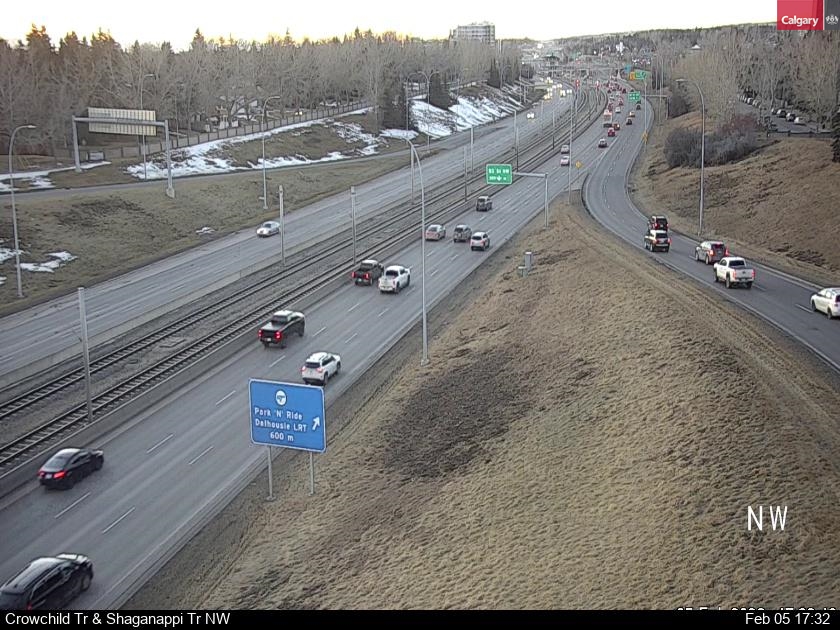 Crowchild Trail / Shaganappi Trail NW