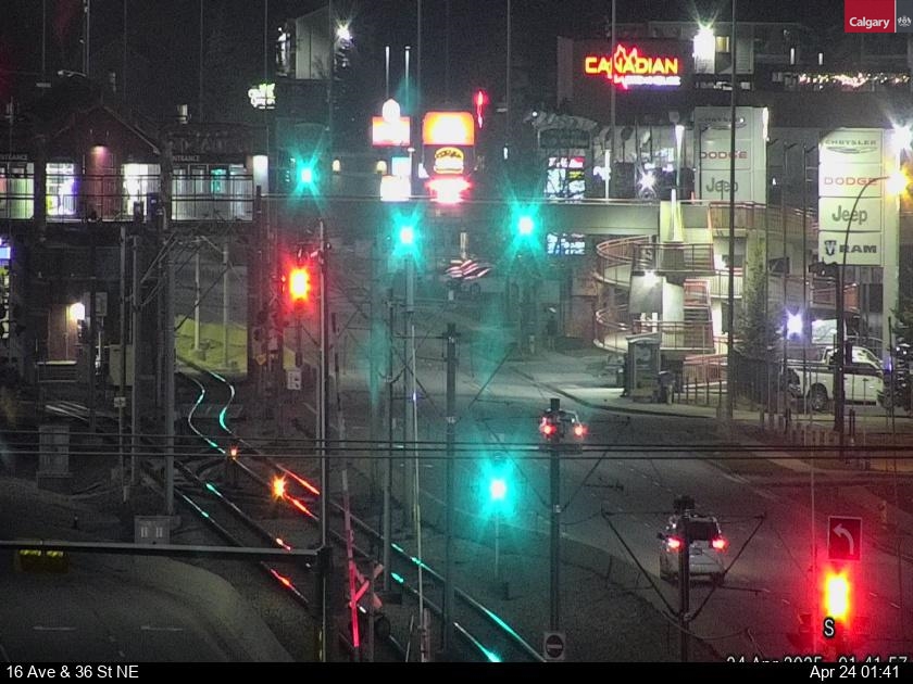 Traffic Camera at 16 Avenue and 36 Street NE