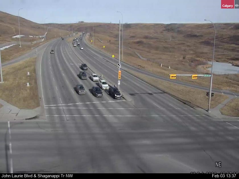 John Laurie Blvd / Shaganappi Trail NW