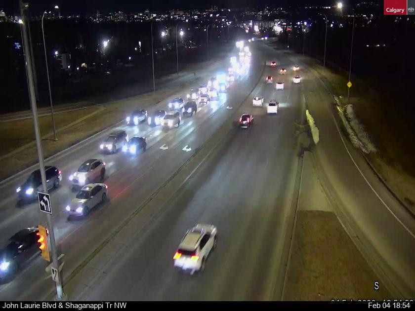 John Laurie Blvd / Shaganappi Trail NW