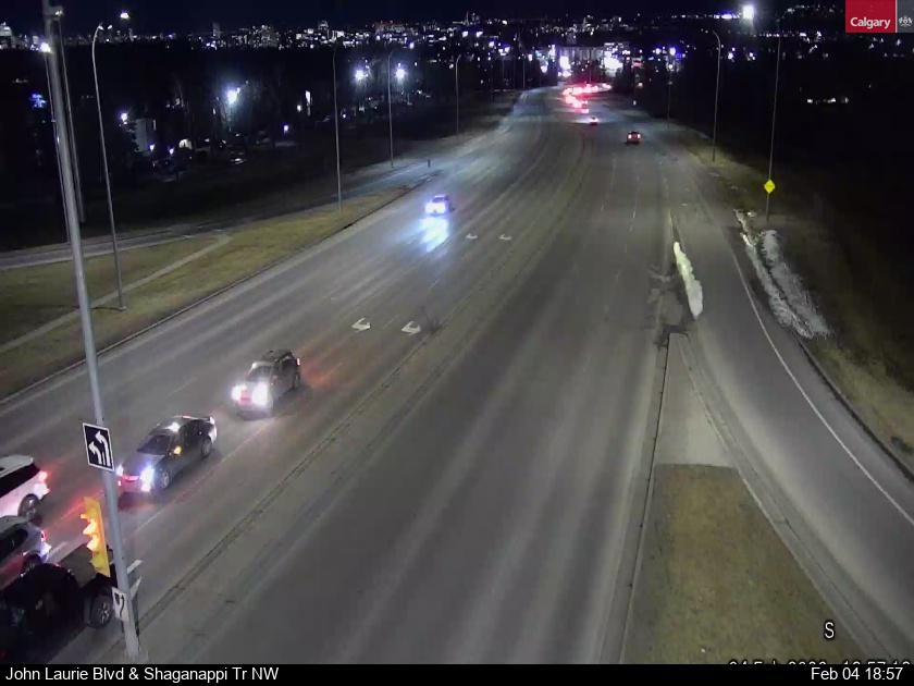 John Laurie Blvd / Shaganappi Trail NW