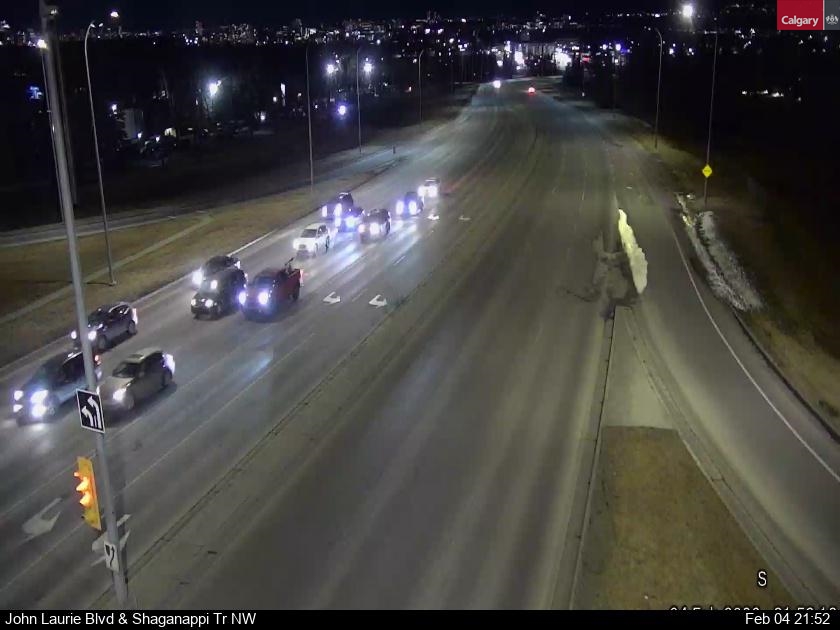 John Laurie Blvd / Shaganappi Trail NW