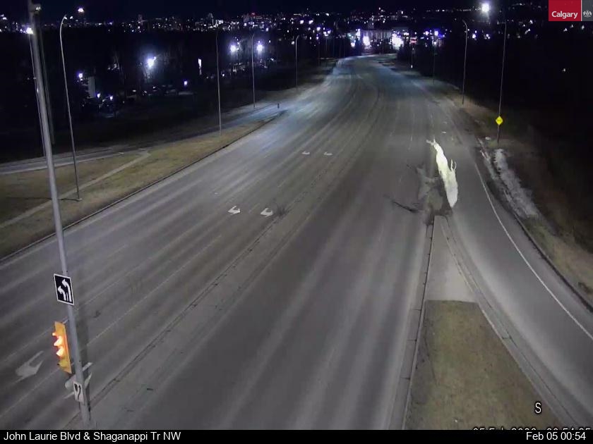 John Laurie Blvd / Shaganappi Trail NW