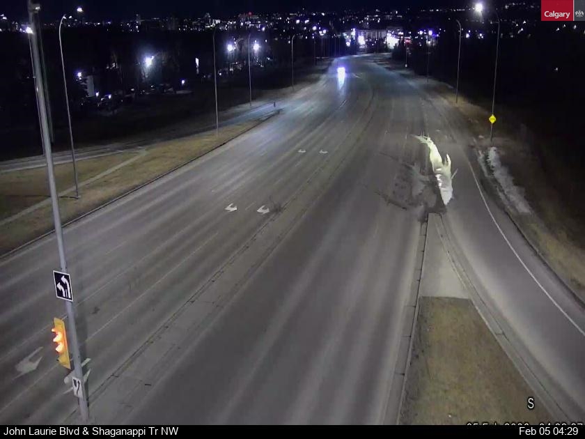 John Laurie Blvd / Shaganappi Trail NW