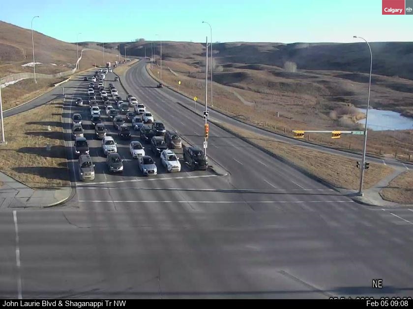 John Laurie Blvd / Shaganappi Trail NW