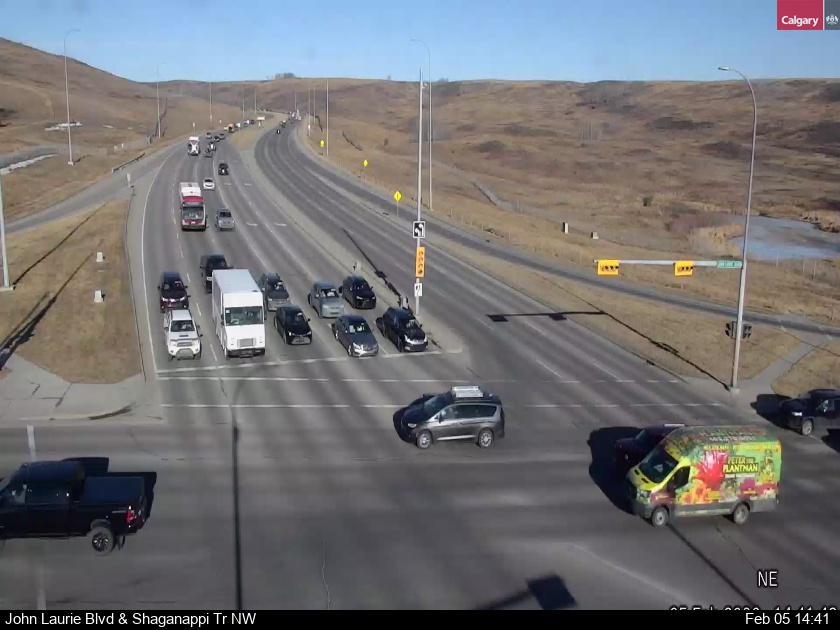 John Laurie Blvd / Shaganappi Trail NW