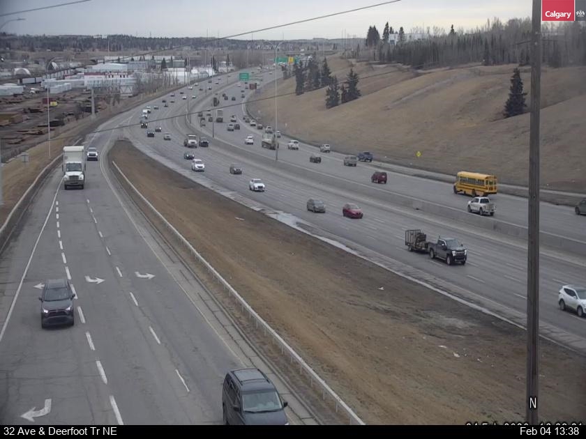 32 Avenue / Deerfoot Trail NE