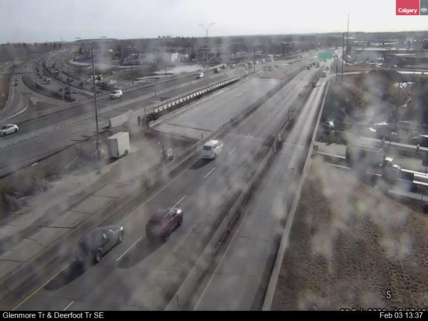 Glenmore Trail / Deerfoot Trail SE