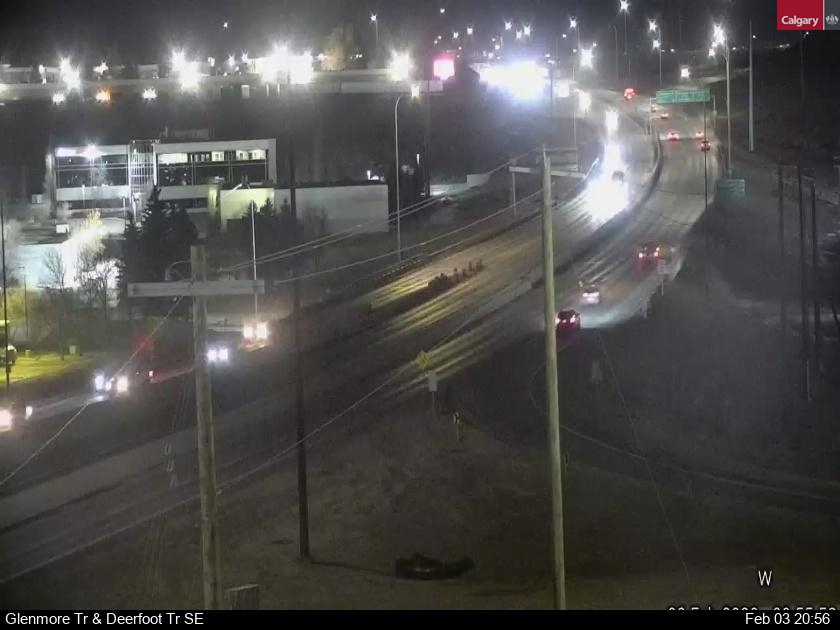 Glenmore Trail / Deerfoot Trail SE
