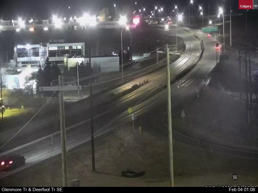 Glenmore Trail / Deerfoot Trail SE
