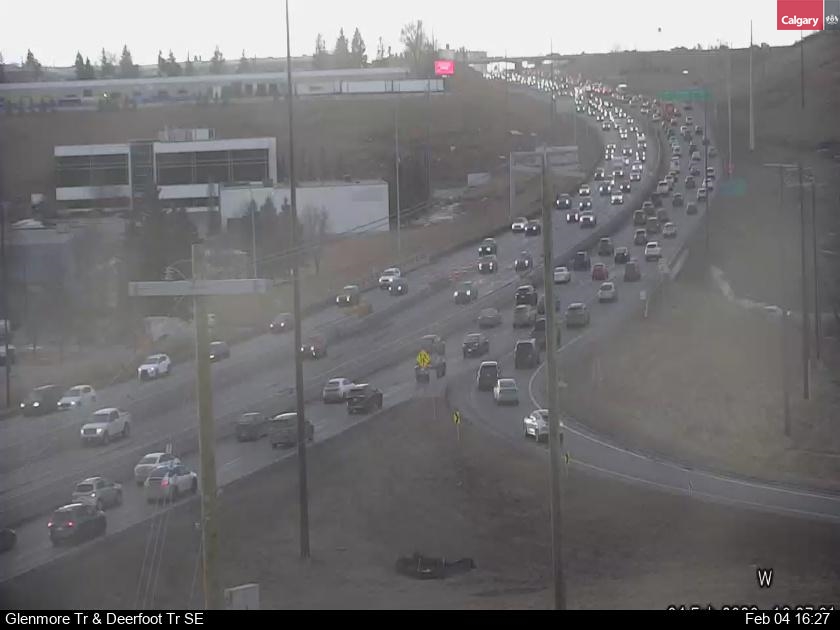 Glenmore Trail / Deerfoot Trail SE
