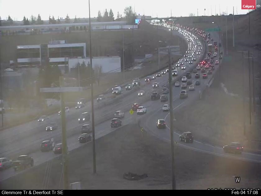 Glenmore Trail / Deerfoot Trail SE