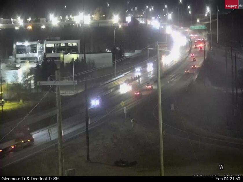 Glenmore Trail / Deerfoot Trail SE