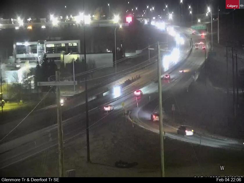Glenmore Trail / Deerfoot Trail SE