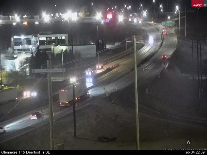 Glenmore Trail / Deerfoot Trail SE