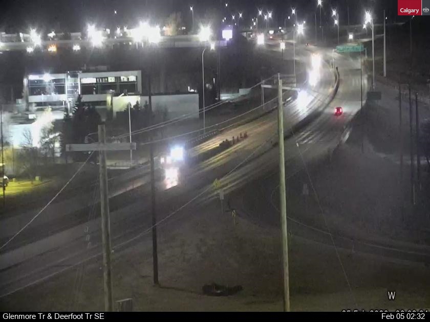 Glenmore Trail / Deerfoot Trail SE