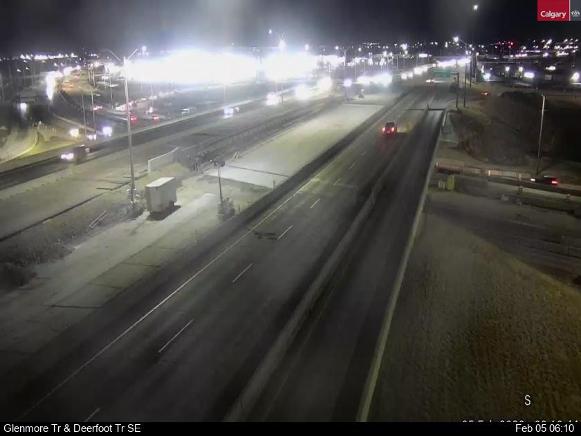 Glenmore Trail / Deerfoot Trail SE