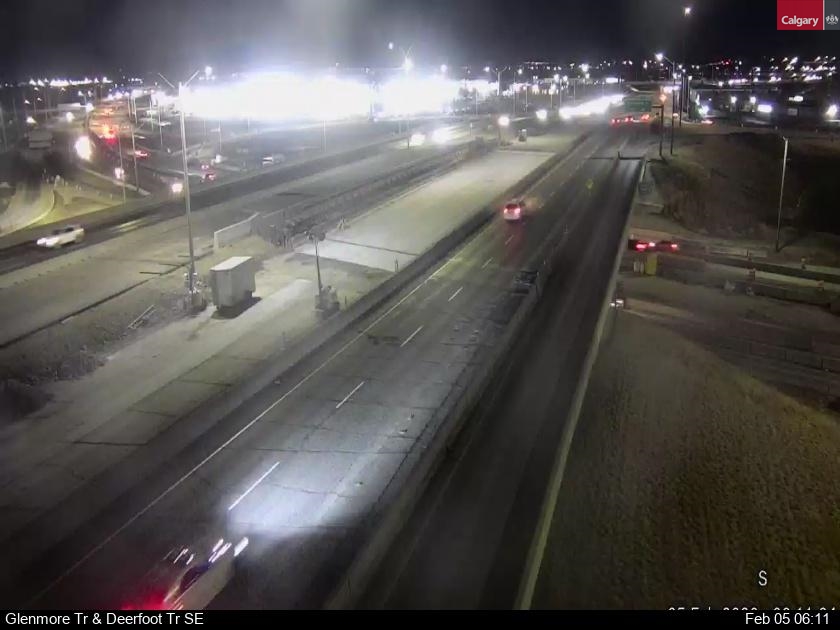 Glenmore Trail / Deerfoot Trail SE