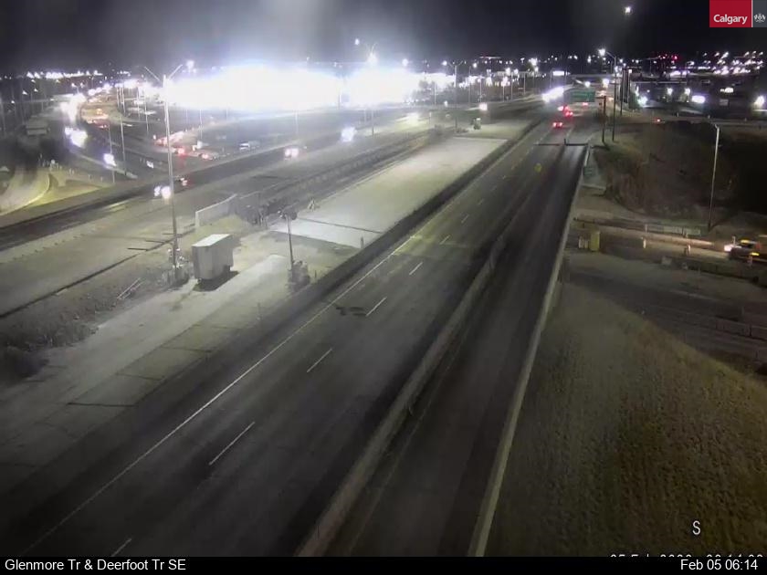 Glenmore Trail / Deerfoot Trail SE