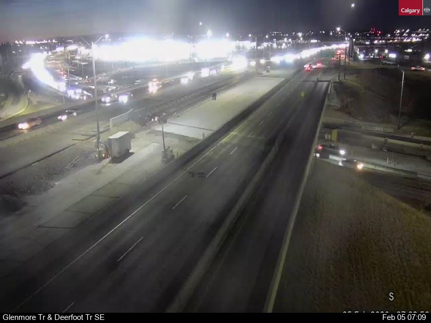 Glenmore Trail / Deerfoot Trail SE