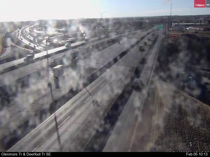 Glenmore Trail / Deerfoot Trail SE