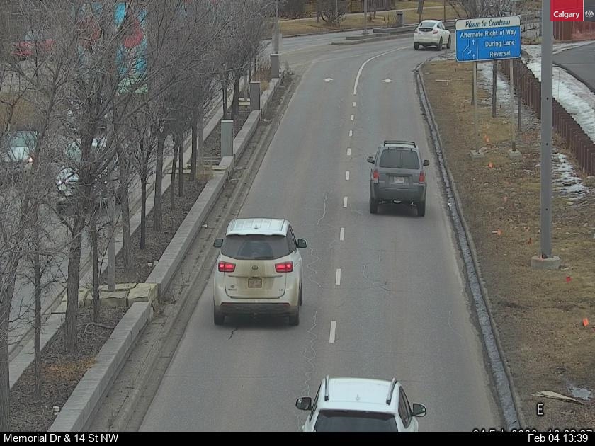 Memorial Drive / 14 Street NW