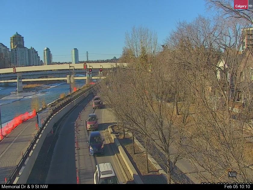 Memorial Drive / 9 Street NW