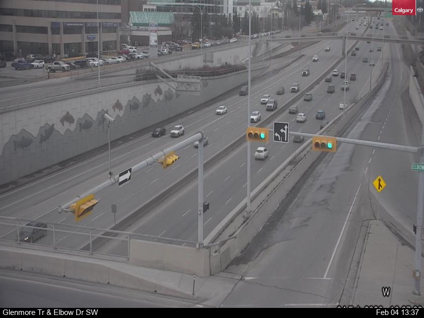 Glenmore Trail / Elbow Drive SW (East)