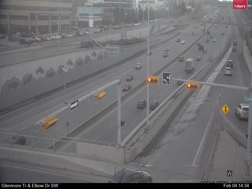 Glenmore Trail / Elbow Drive SW (East)