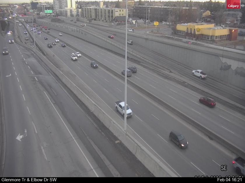 Glenmore Trail / Elbow Drive SW (East)