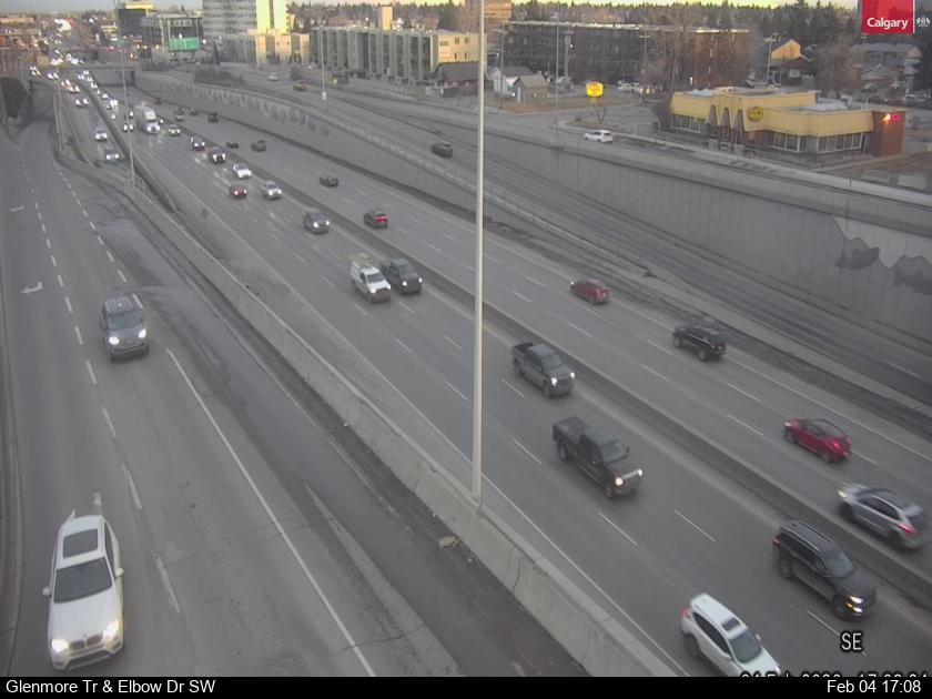 Glenmore Trail / Elbow Drive SW (East)