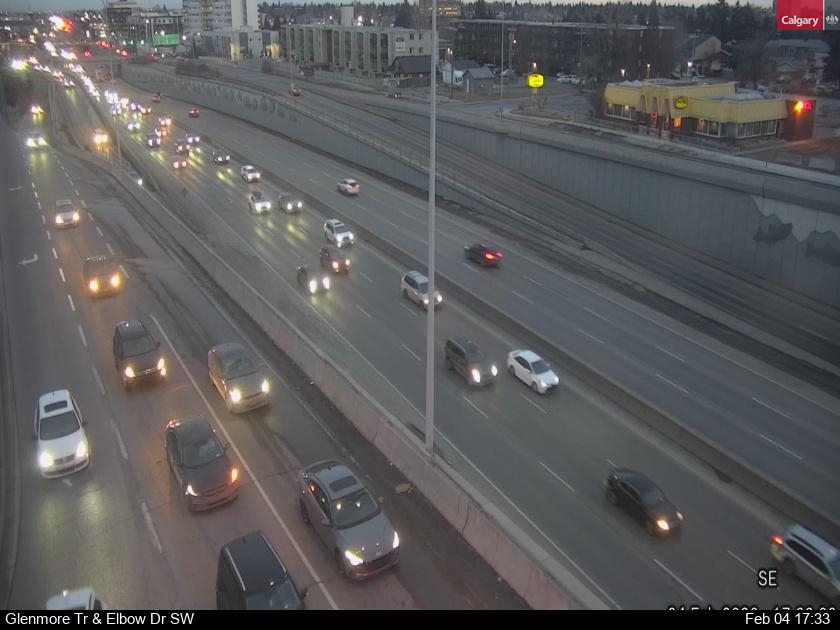 Glenmore Trail / Elbow Drive SW (East)