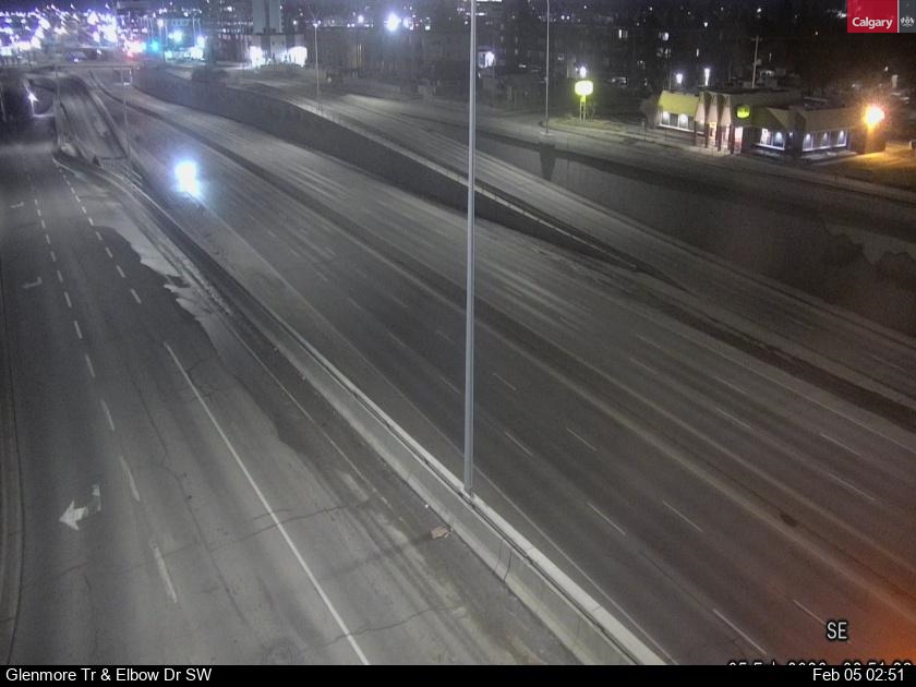 Glenmore Trail / Elbow Drive SW (East)