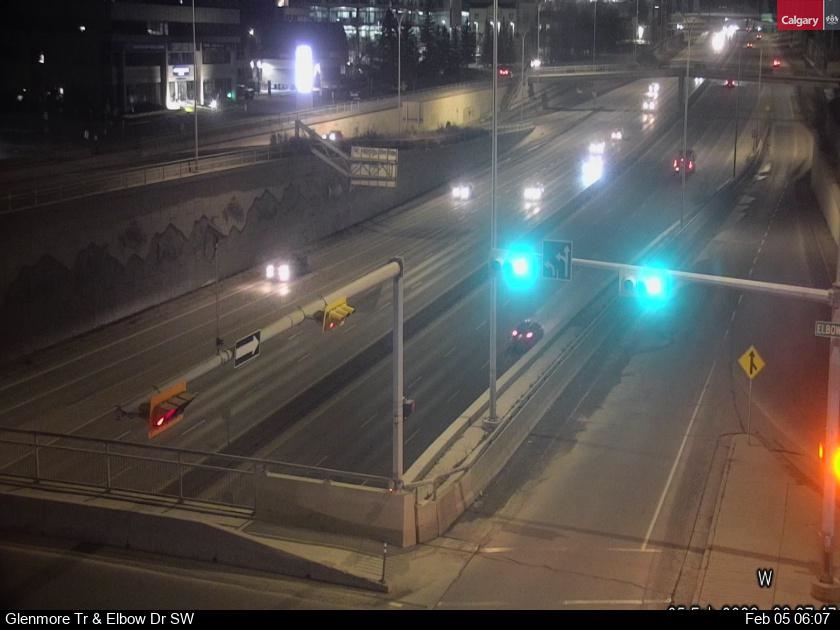 Glenmore Trail / Elbow Drive SW (East)