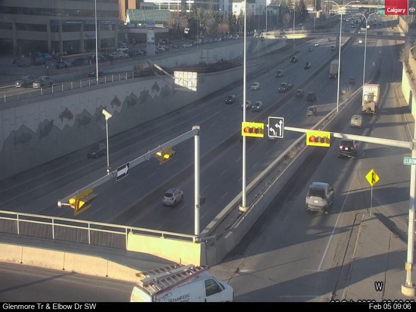 Glenmore Trail / Elbow Drive SW (East)