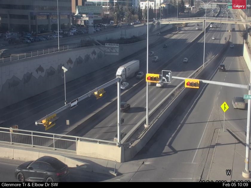 Glenmore Trail / Elbow Drive SW (East)