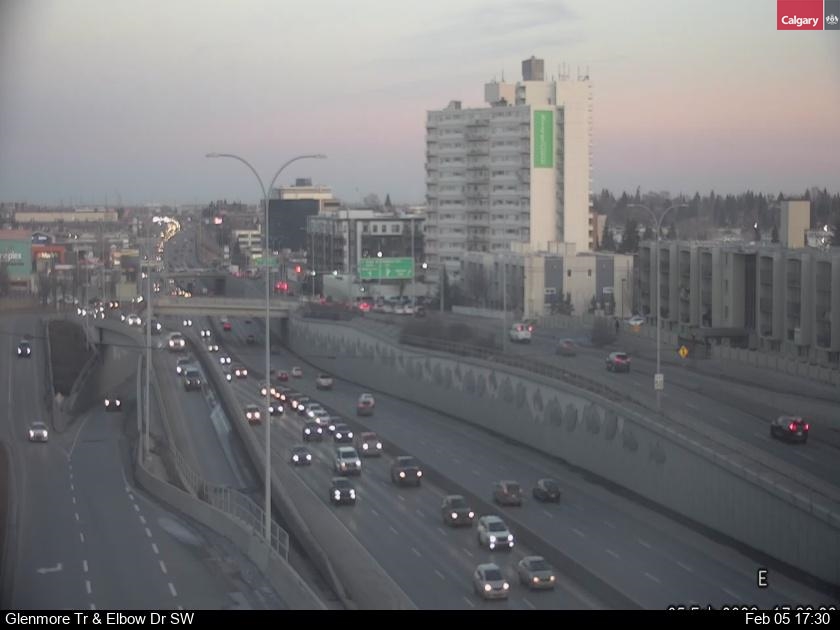 Glenmore Trail / Elbow Drive SW (East)