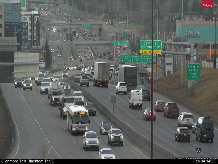 Glenmore Trail / Blackfoot Trail SE