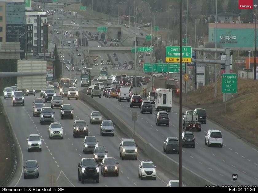 Glenmore Trail / Blackfoot Trail SE