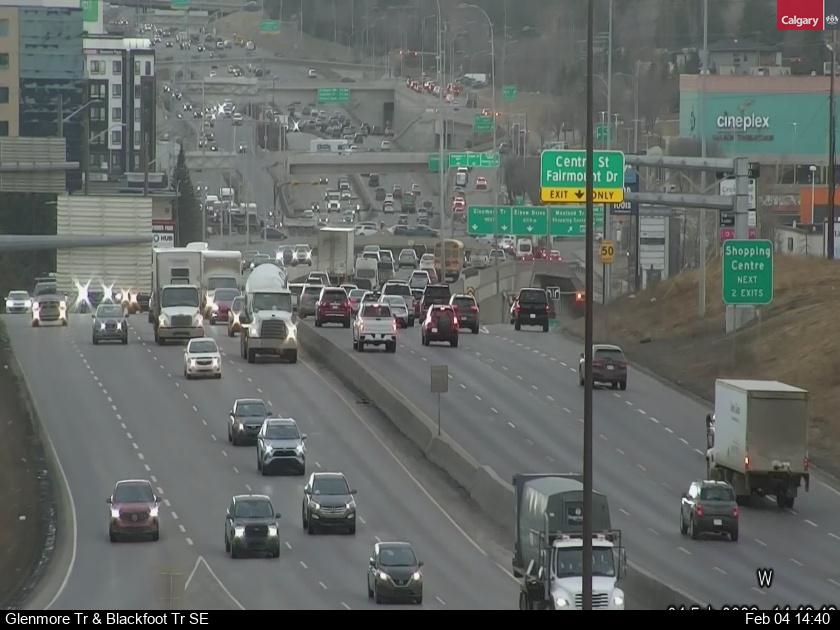 Glenmore Trail / Blackfoot Trail SE