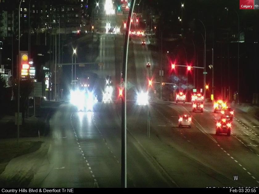 Country Hills Blvd / Deerfoot Trail NE