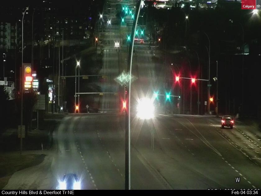 Country Hills Blvd / Deerfoot Trail NE