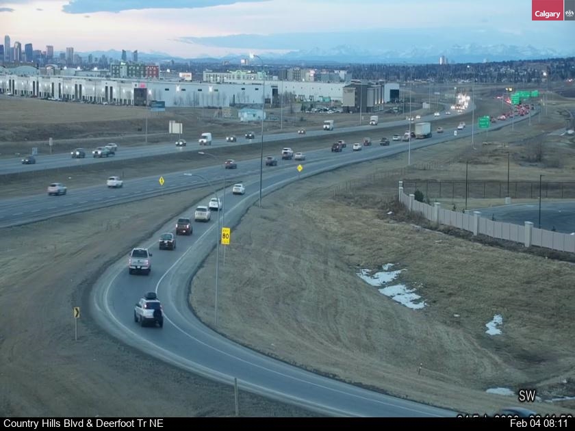 Country Hills Blvd / Deerfoot Trail NE