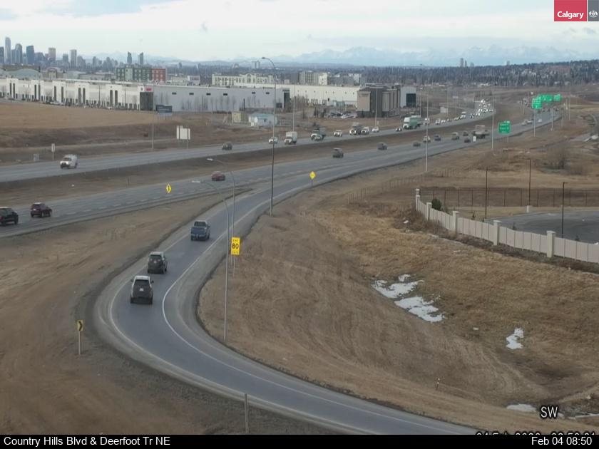 Country Hills Blvd / Deerfoot Trail NE