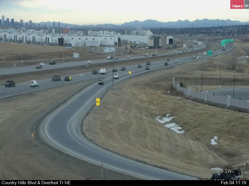 Country Hills Blvd / Deerfoot Trail NE