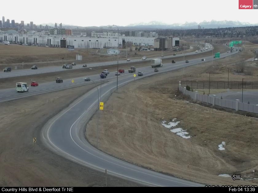 Country Hills Blvd / Deerfoot Trail NE