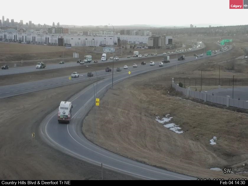 Country Hills Blvd / Deerfoot Trail NE