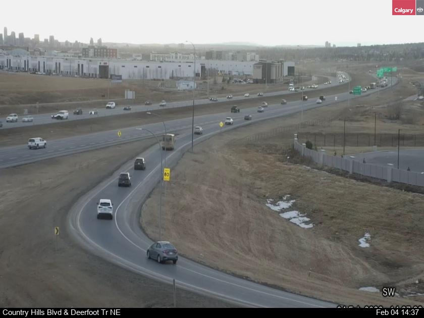 Country Hills Blvd / Deerfoot Trail NE