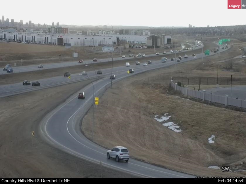 Country Hills Blvd / Deerfoot Trail NE