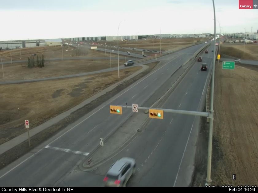 Country Hills Blvd / Deerfoot Trail NE
